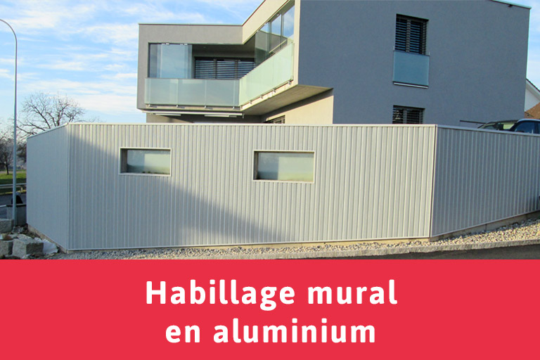 Habillage Mural Bois Acoustique : Habillage mural en aluminium Habillage Mural Bois Acoustique : Habillage mural en aluminium