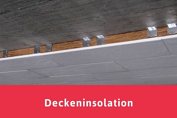 Garagen und Einstellhallen: Deckenisolation