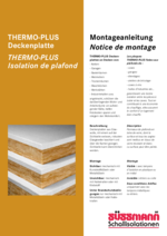 thermoplus deckenplatte