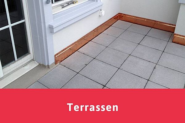 Neubau und Sanierungen: Terrassen